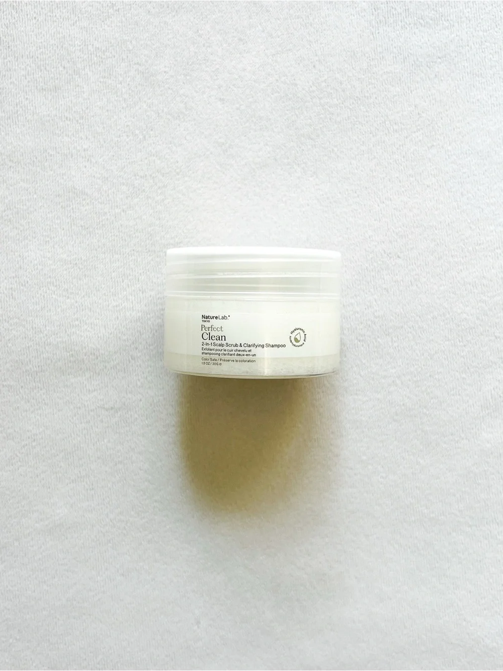 Nature Lab Perfect Clean 2-in-1 Scalp Scrub & Clarifying Shampoo - White